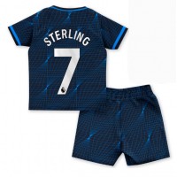 Chelsea Raheem Sterling #7 Fotballklær Bortedraktsett Barn 2023-24 Kortermet (+ korte bukser)